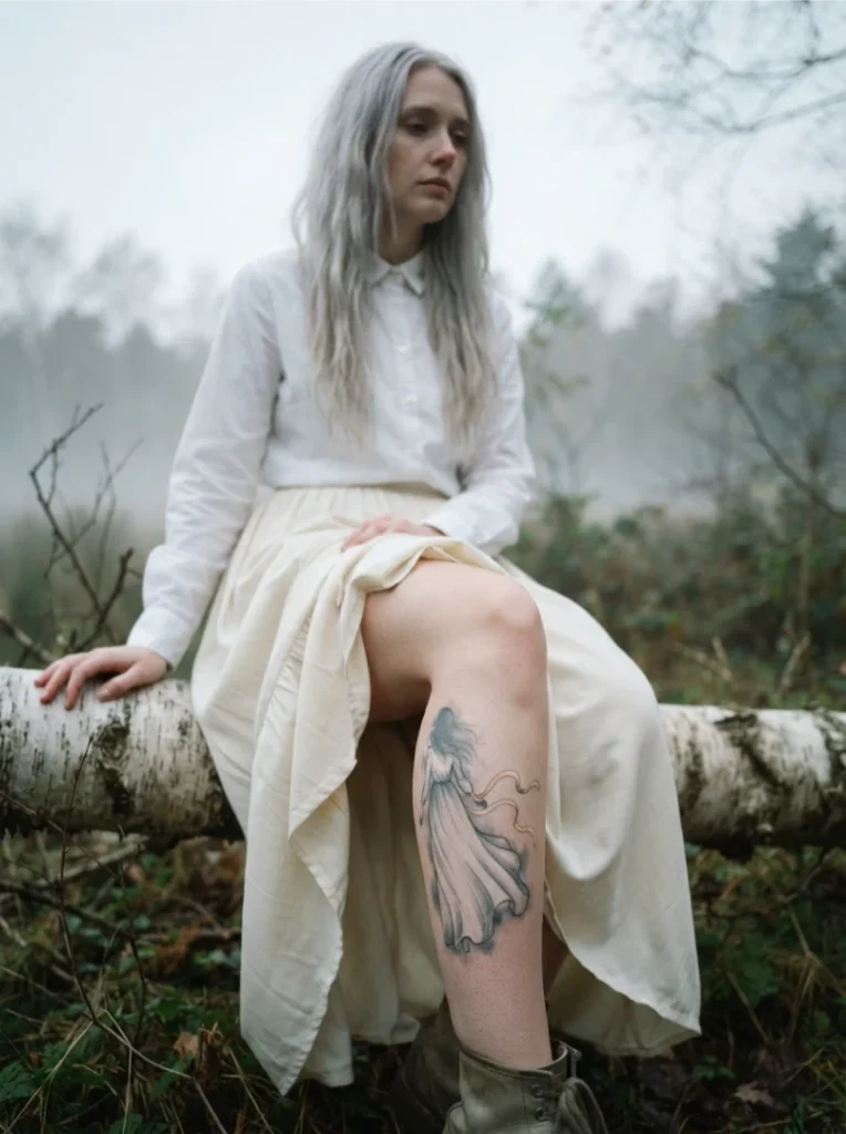 Lorna in Her White Dress
